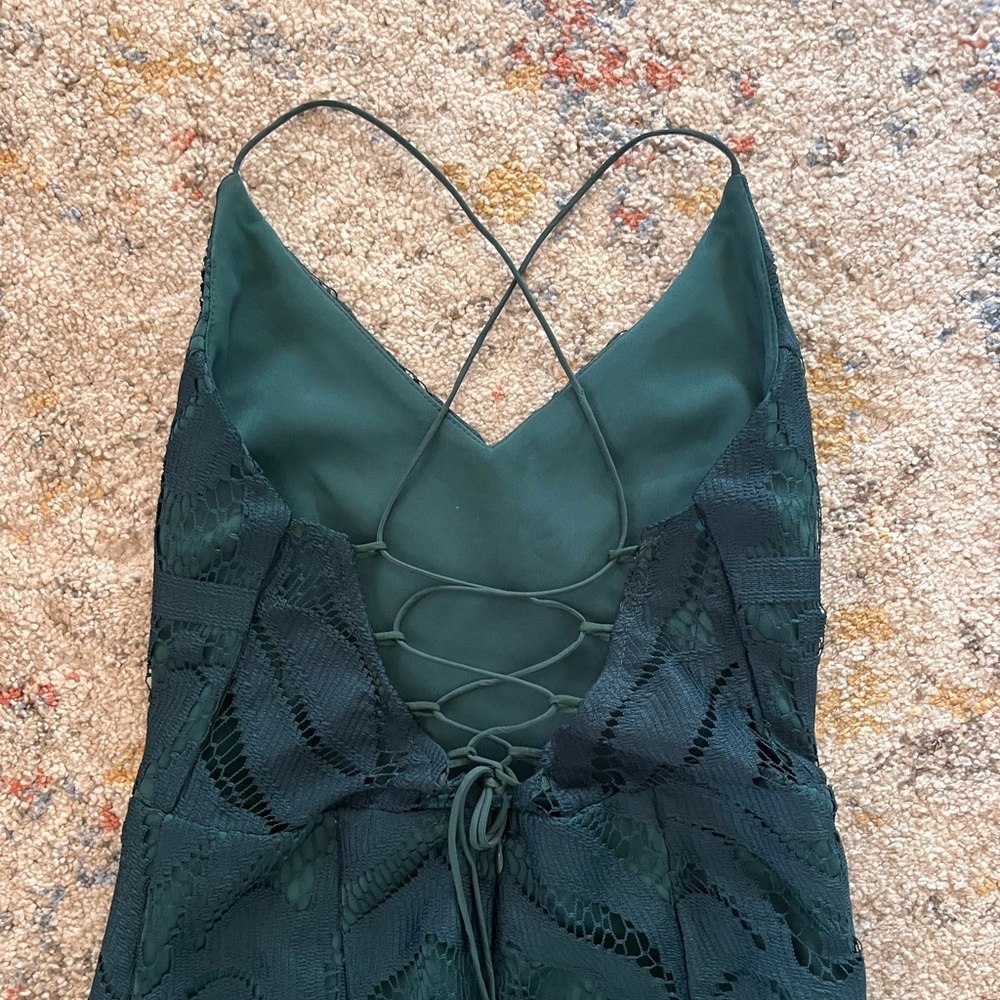 Emerald Green Formal Lace Dress From Shop Jaus Size S… Gem